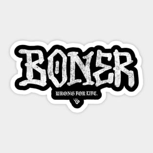 BONER Sticker